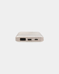 Powerbank z włókna słomy pszenicznej 10 000 mAh z nadrukiem - 3