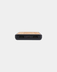 Powerbank 8000 mAh z plastiku z recyklingu z nadrukiem - 4