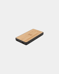 Powerbank 8000 mAh z plastiku z recyklingu z nadrukiem - Brązowy