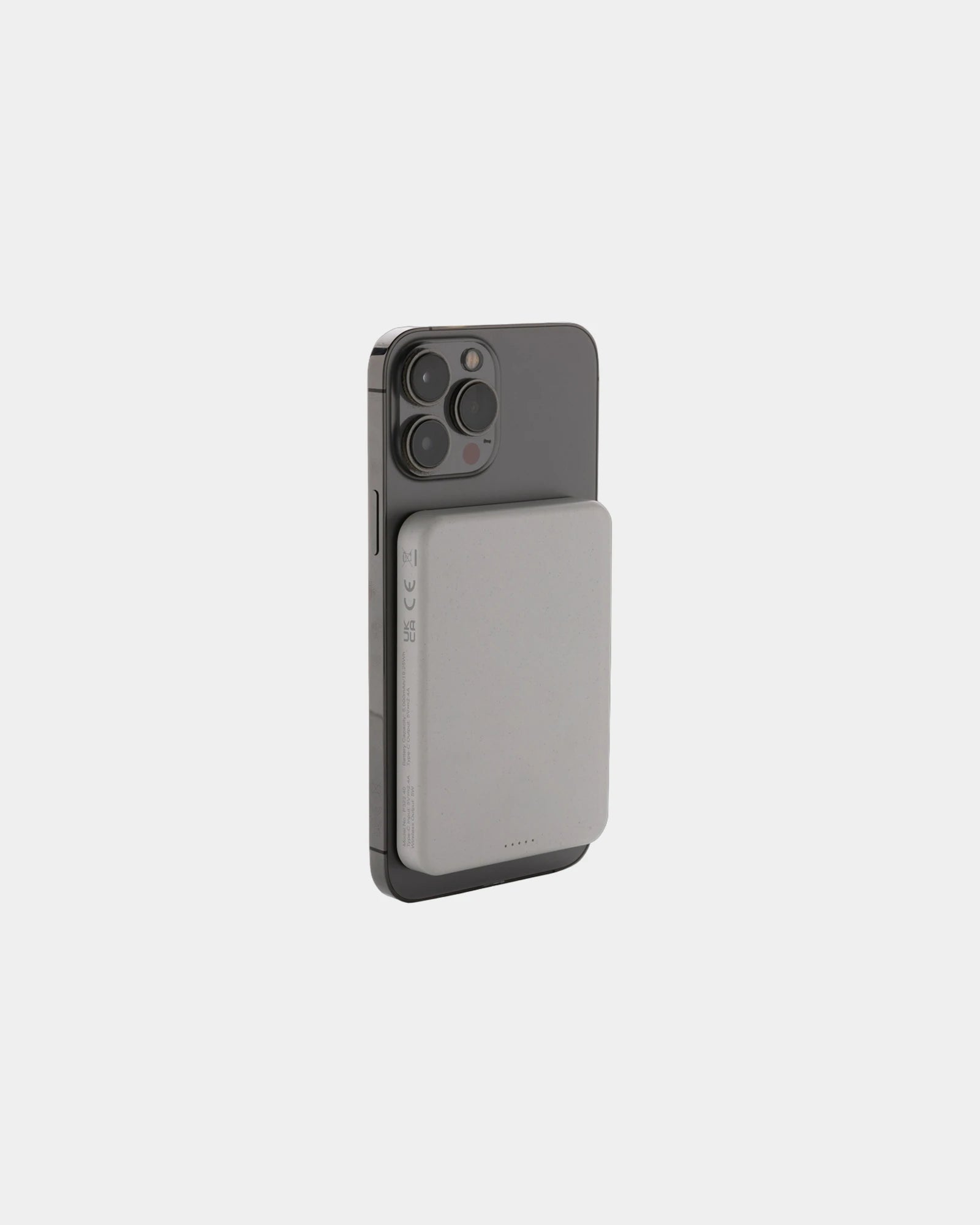 Powerbank magnetyczny 5000 mAh z plastiku z recyklingu z nadrukiem - 9