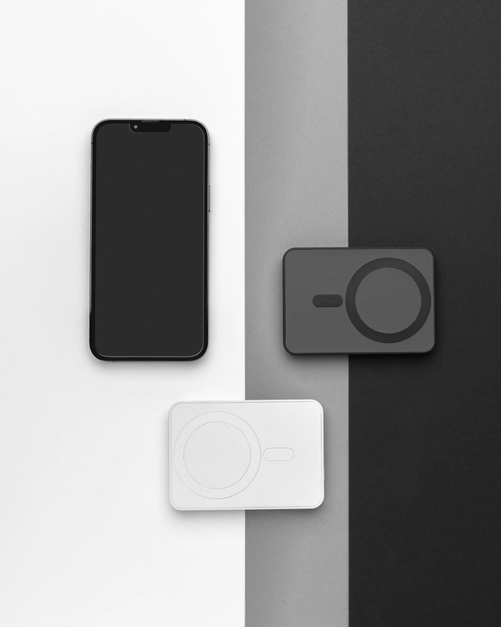 Powerbank magnetyczny 5000 mAh z plastiku z recyklingu z nadrukiem - 7