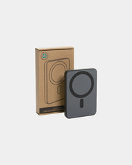 Powerbank magnetyczny 5000 mAh z plastiku z recyklingu z nadrukiem - 5