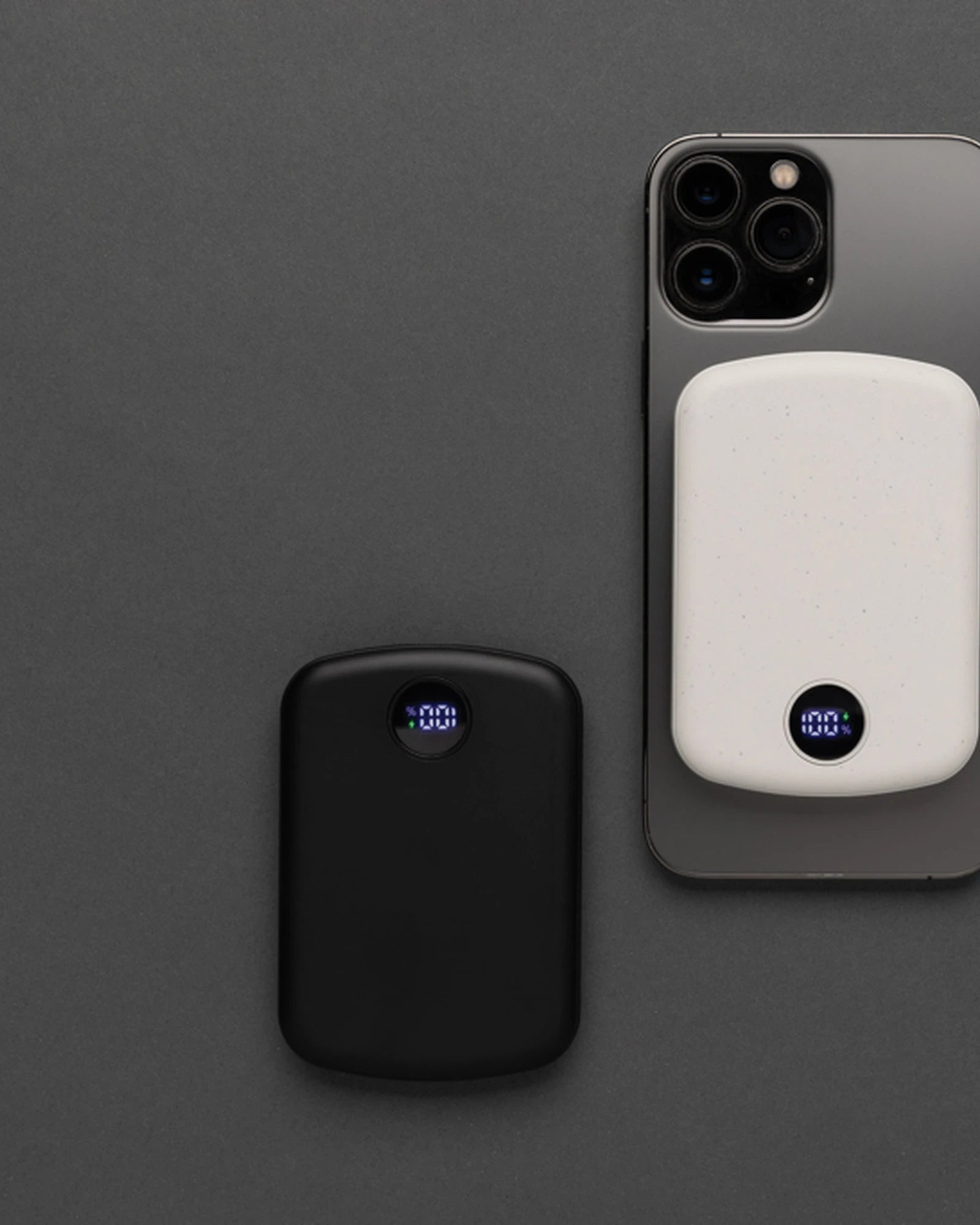 Powerbank magnetyczny 5000 mAh z plastiku z recyklingu z nadrukiem - 14