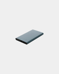 Powerbank 4000 mAh z plastiku z recyklingu z nadrukiem - Niebieski