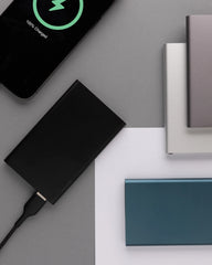 Powerbank 4000 mAh z plastiku z recyklingu z nadrukiem - 6