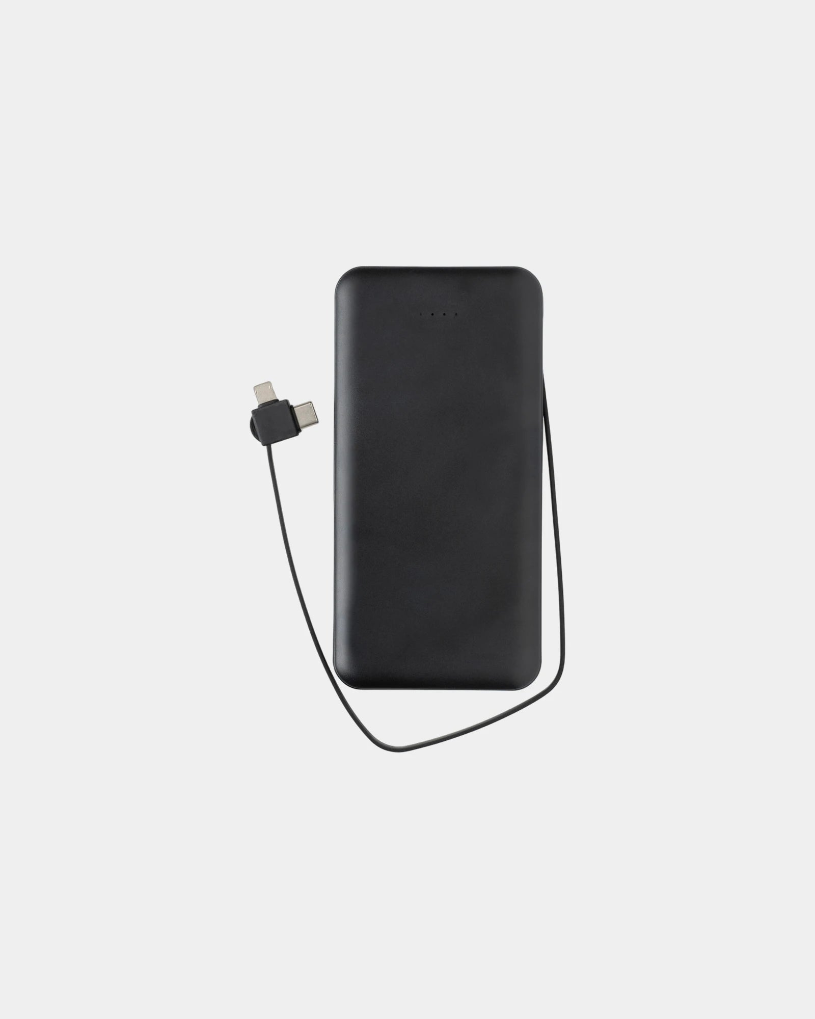 Powerbank 10 000 mAh z plastiku z recyklingu z nadrukiem - 3
