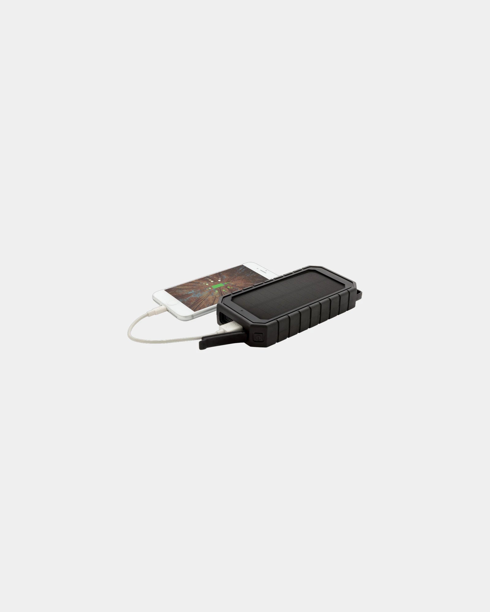Powerbank solarny 10 000 mAh z plastiku z recyklingu z nadrukiem - 2