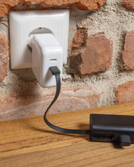 Powerbank 3000 mAh z plastiku z recyklingu z nadrukiem - 7