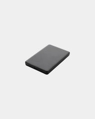 Powerbank z aluminium z recyklingu 5000 mAh z nadrukiem - Czarny