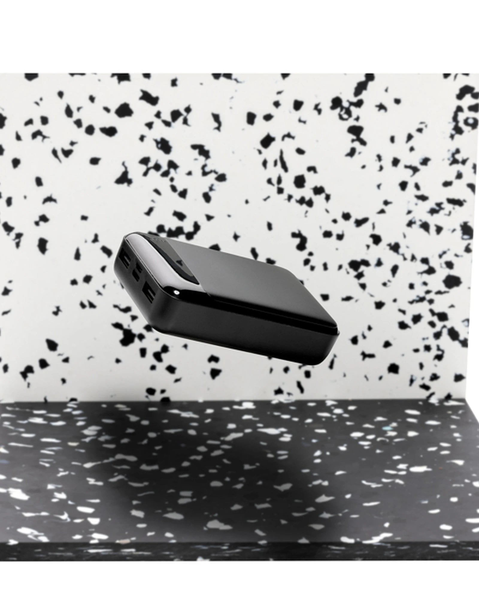 Powerbank 10 000 mAh z plastiku z recyklingu z nadrukiem - 7
