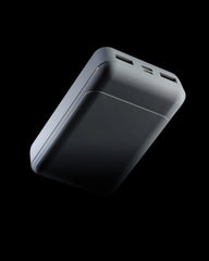 Powerbank 10 000 mAh z plastiku z recyklingu z nadrukiem - 18