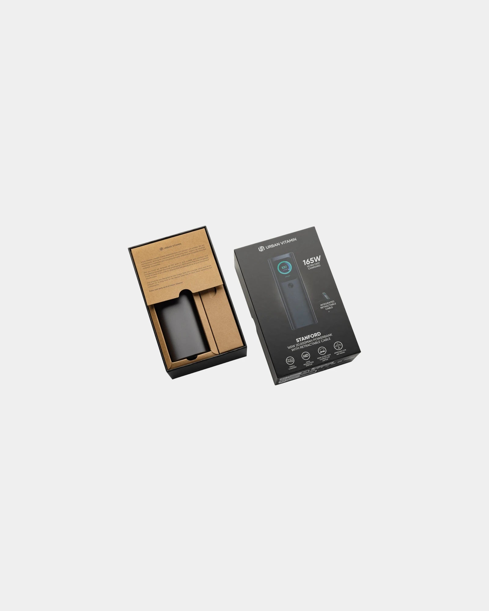 Powerbank 20 000 mAh Urban Vitamin Stanford z nadrukiem - 4
