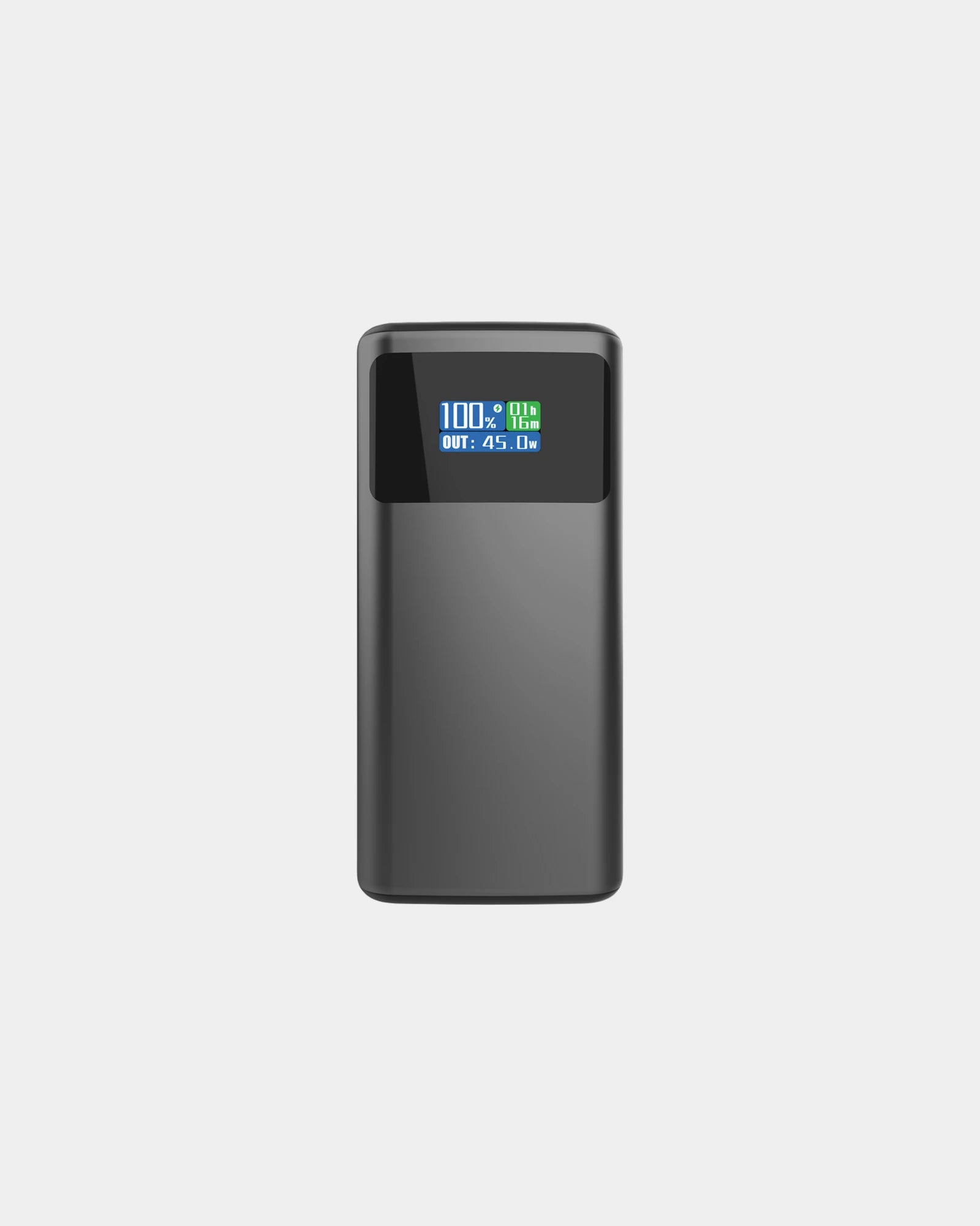 Powerbank 10 000 mAh szary ze złączem USB-C z nadrukiem - 5