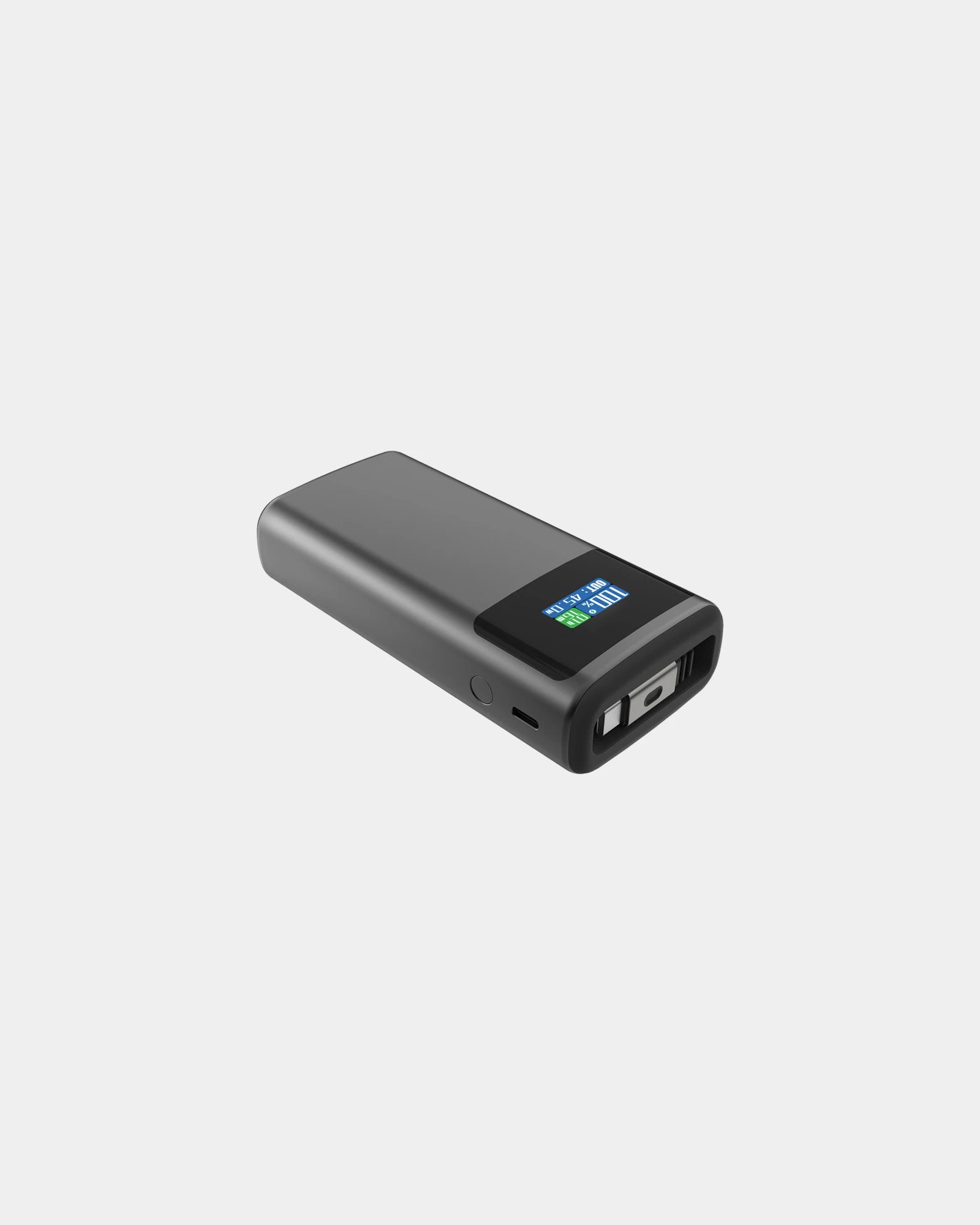 Powerbank 10 000 mAh szary ze złączem USB-C z nadrukiem - 4