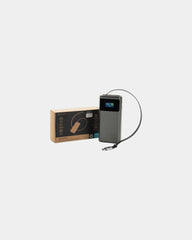 Powerbank 10 000 mAh szary ze złączem USB-C z nadrukiem - 2