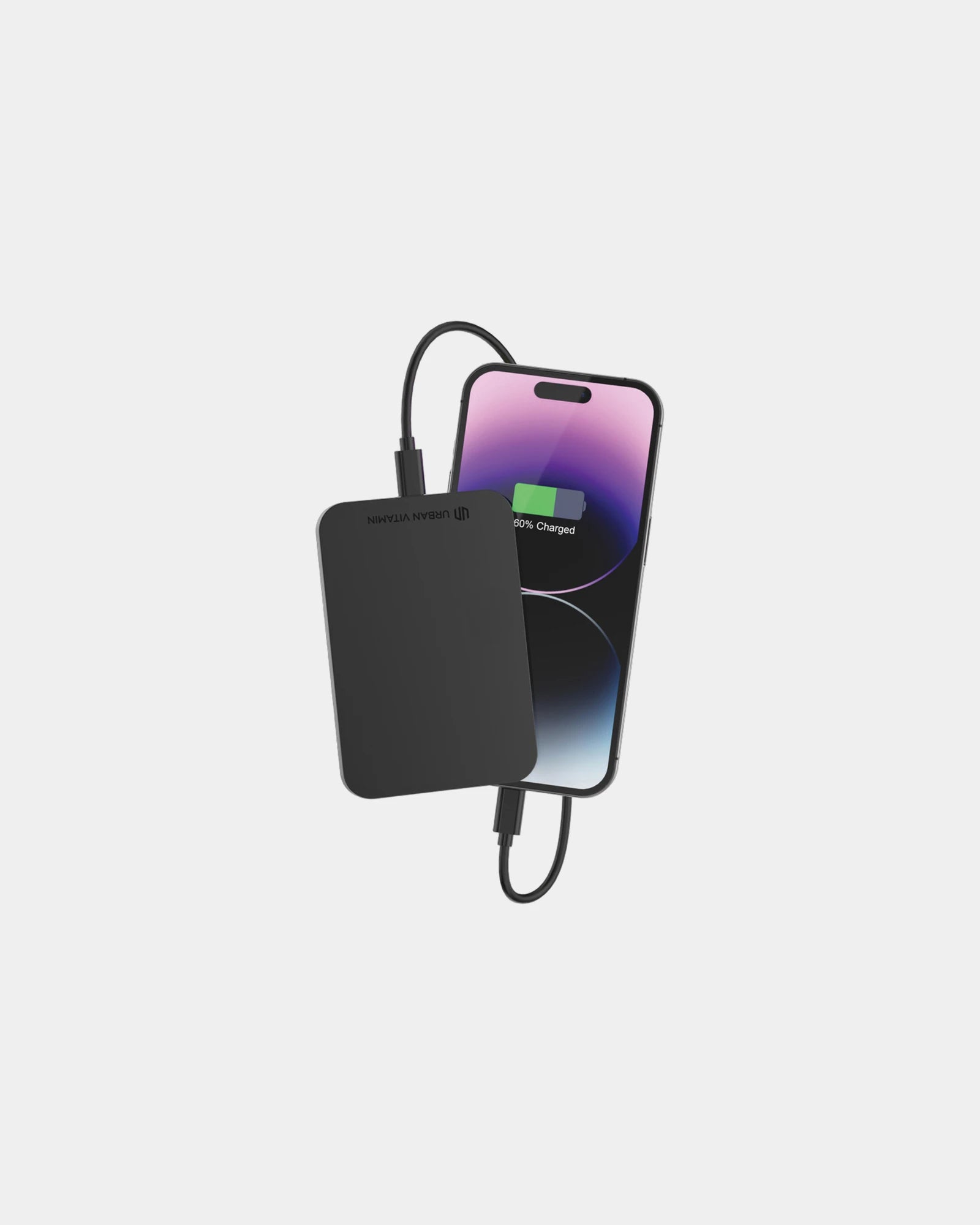 Powerbank 3000 mAh z aluminium z recyklingu Urban Vitamin z nadrukiem - 3