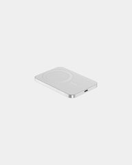 Powerbank 3000 mAh z aluminium z recyklingu Urban Vitamin z nadrukiem - Srebrny