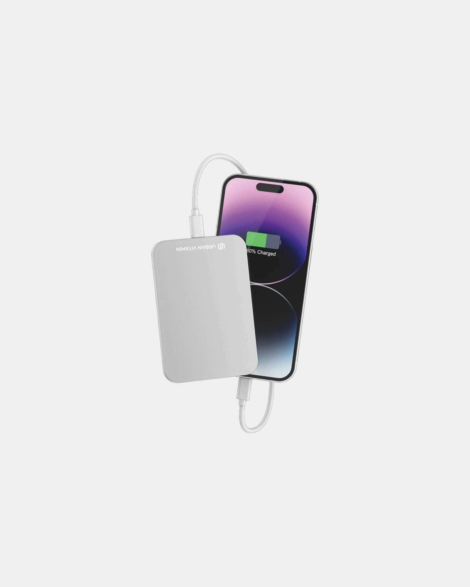 Powerbank 3000 mAh z aluminium z recyklingu Urban Vitamin z nadrukiem - 11