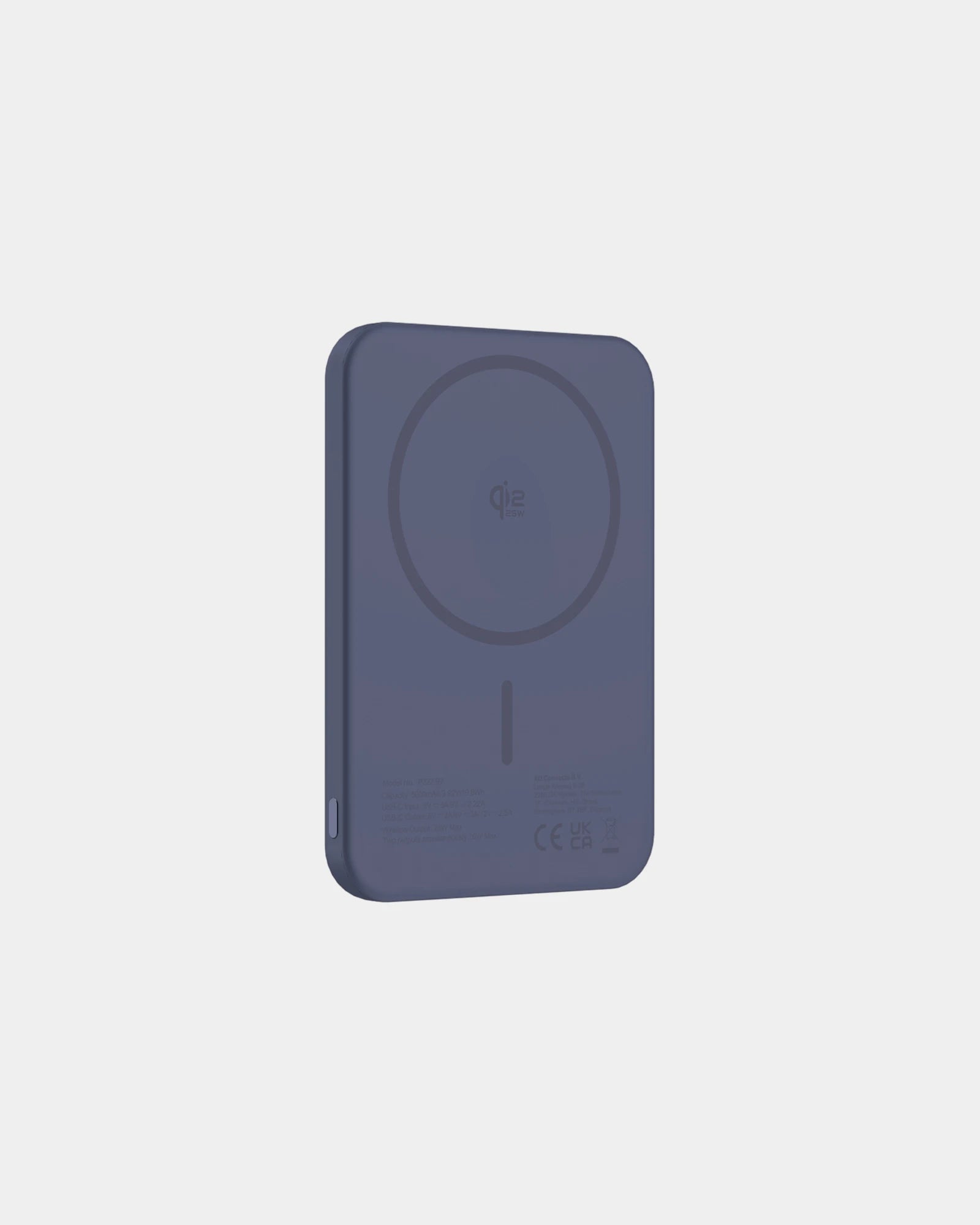 Powerbank 5000 mAh Qi2.2 25W Urban Vitamin Pomona z nadrukiem - Niebieski