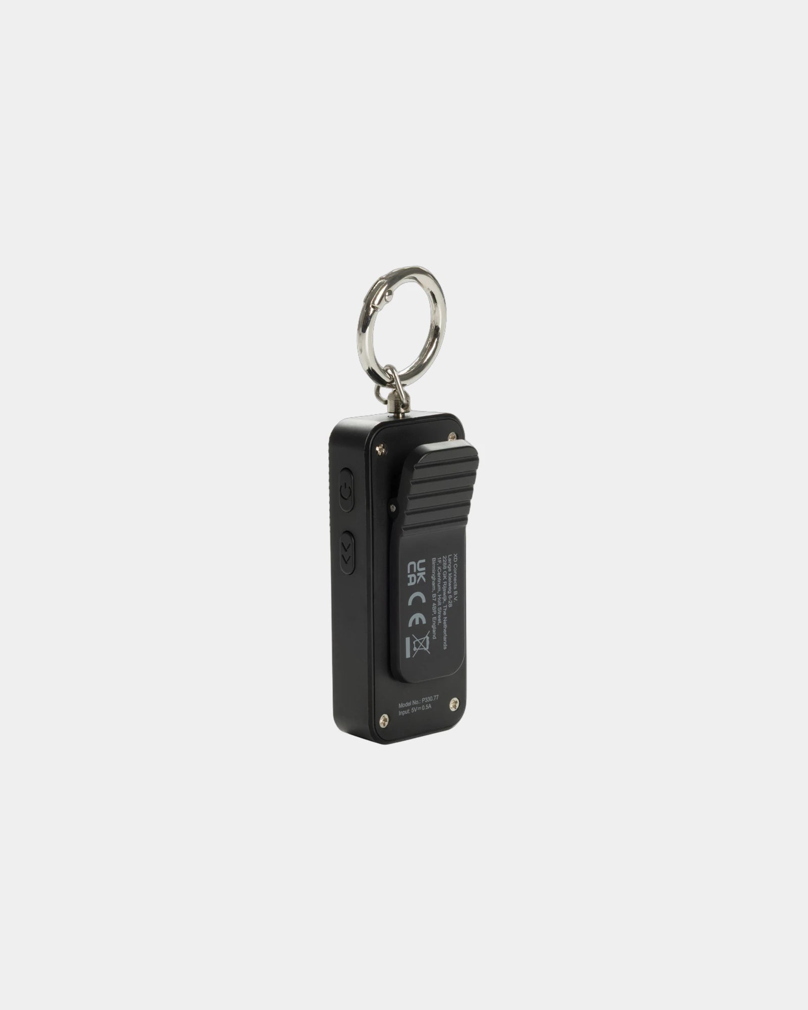 Alarm osobisty GuardBuddy z plastiku z recyklingu z nadrukiem - 3