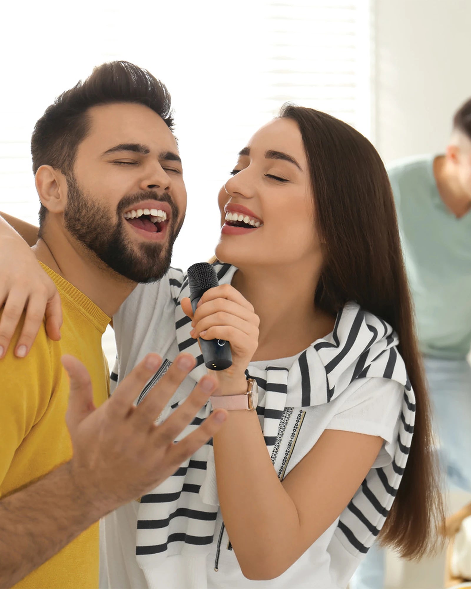 Zestaw karaoke z plastiku z recyklingu RCS SingVIBE z nadrukiem - 9