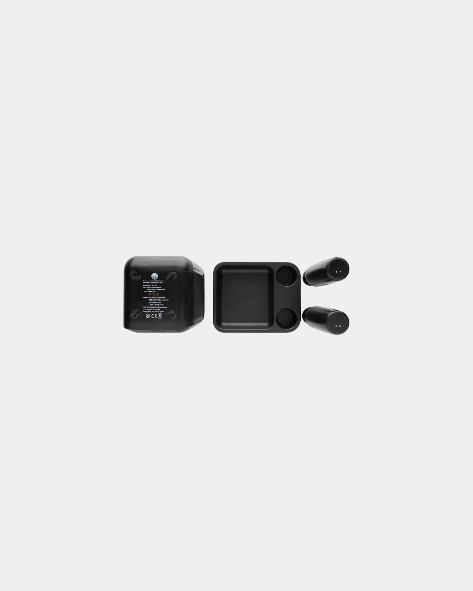 Zestaw karaoke z plastiku z recyklingu RCS SingVIBE z nadrukiem - 6