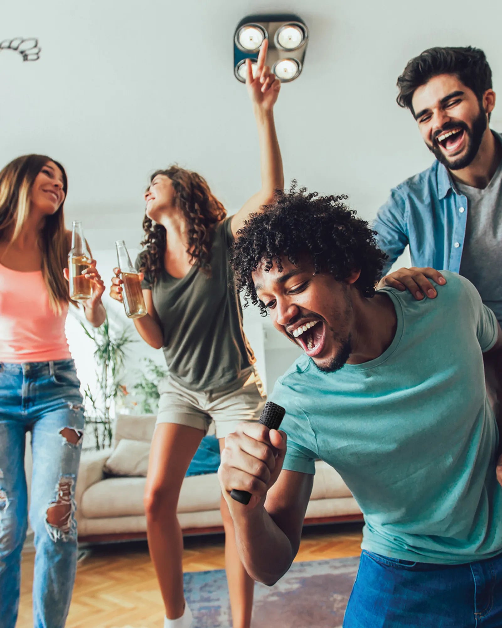 Zestaw karaoke z plastiku z recyklingu RCS SingVIBE z nadrukiem - 10
