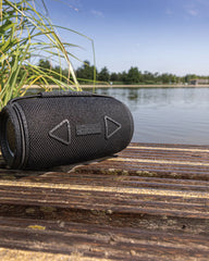 Głośnik wodoodporny IPX4 z plastiku z recyklingu 16W z nadrukiem - 9