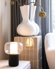 Lampa z głośnikiem 10W z plastiku z recyklingu z nadrukiem - 8