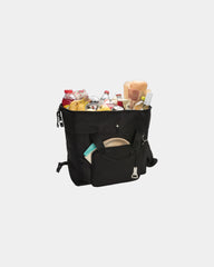 Torba termiczna typu shopper z poliestru 40 l z nadrukiem - 1