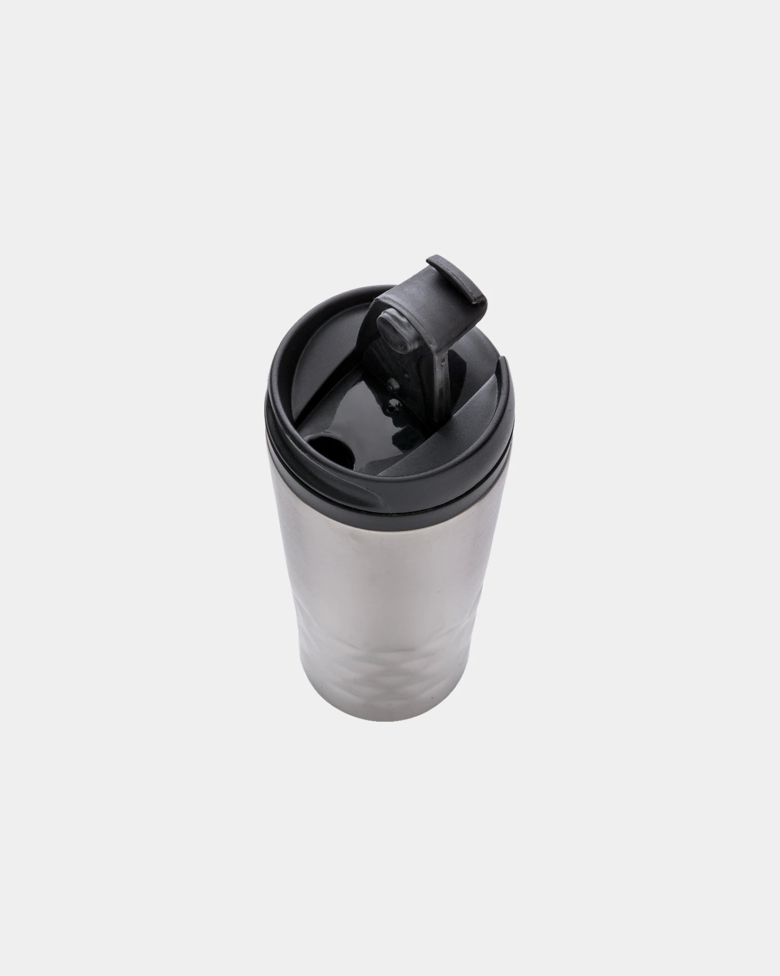 Kubek geometryczny ze stali nierdzewnej 300 ml z nadrukiem