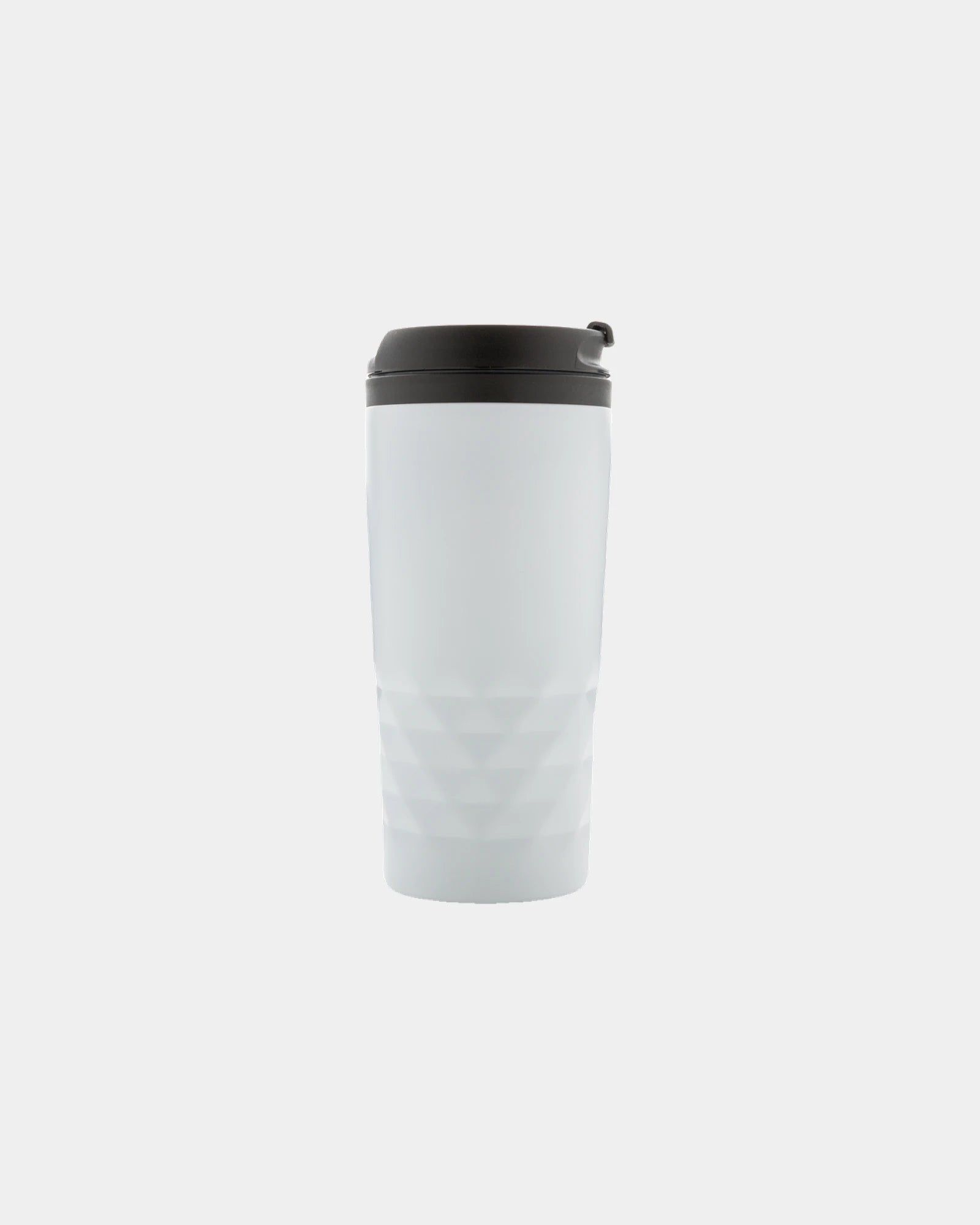 Kubek geometryczny ze stali nierdzewnej 300 ml z nadrukiem