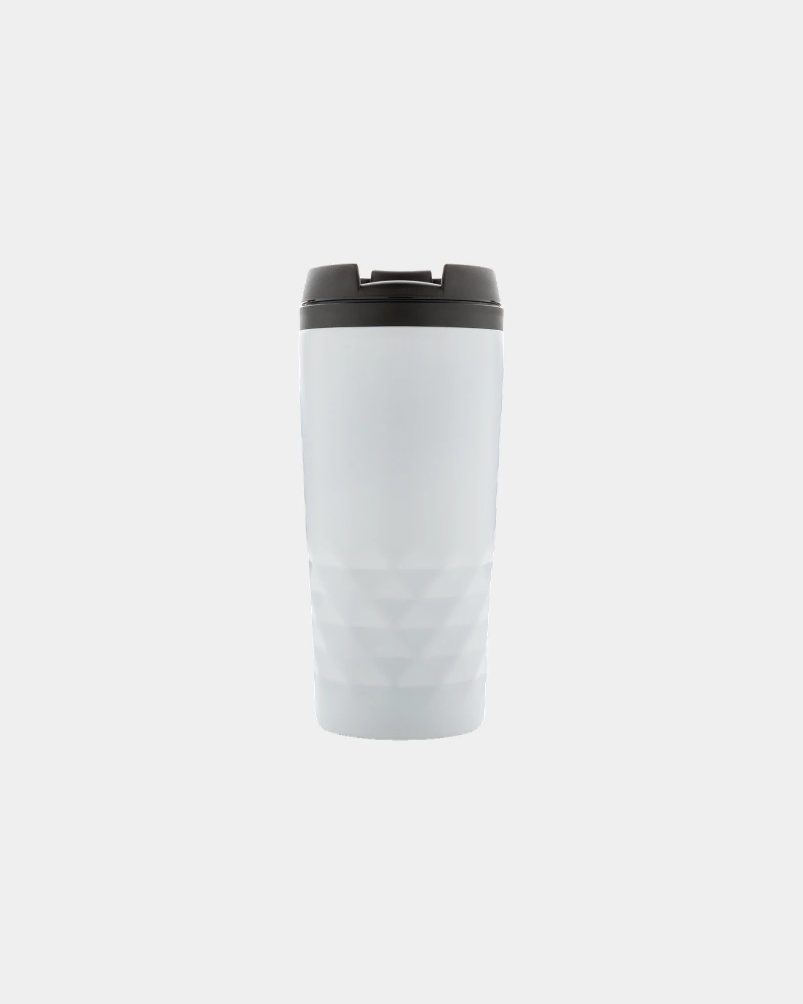 Kubek geometryczny ze stali nierdzewnej 300 ml z nadrukiem
