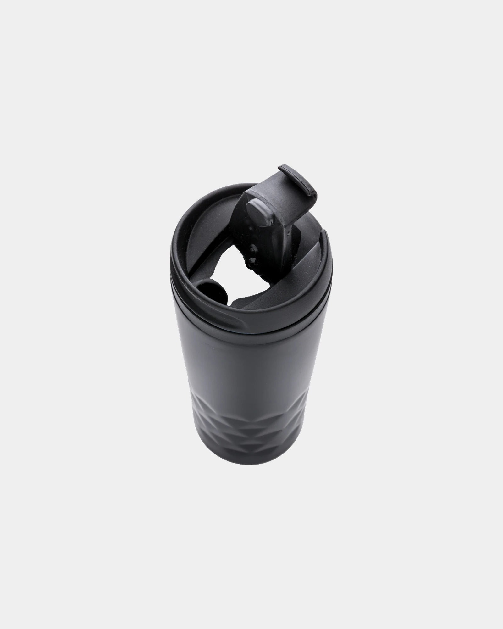 Kubek geometryczny ze stali nierdzewnej 300 ml z nadrukiem
