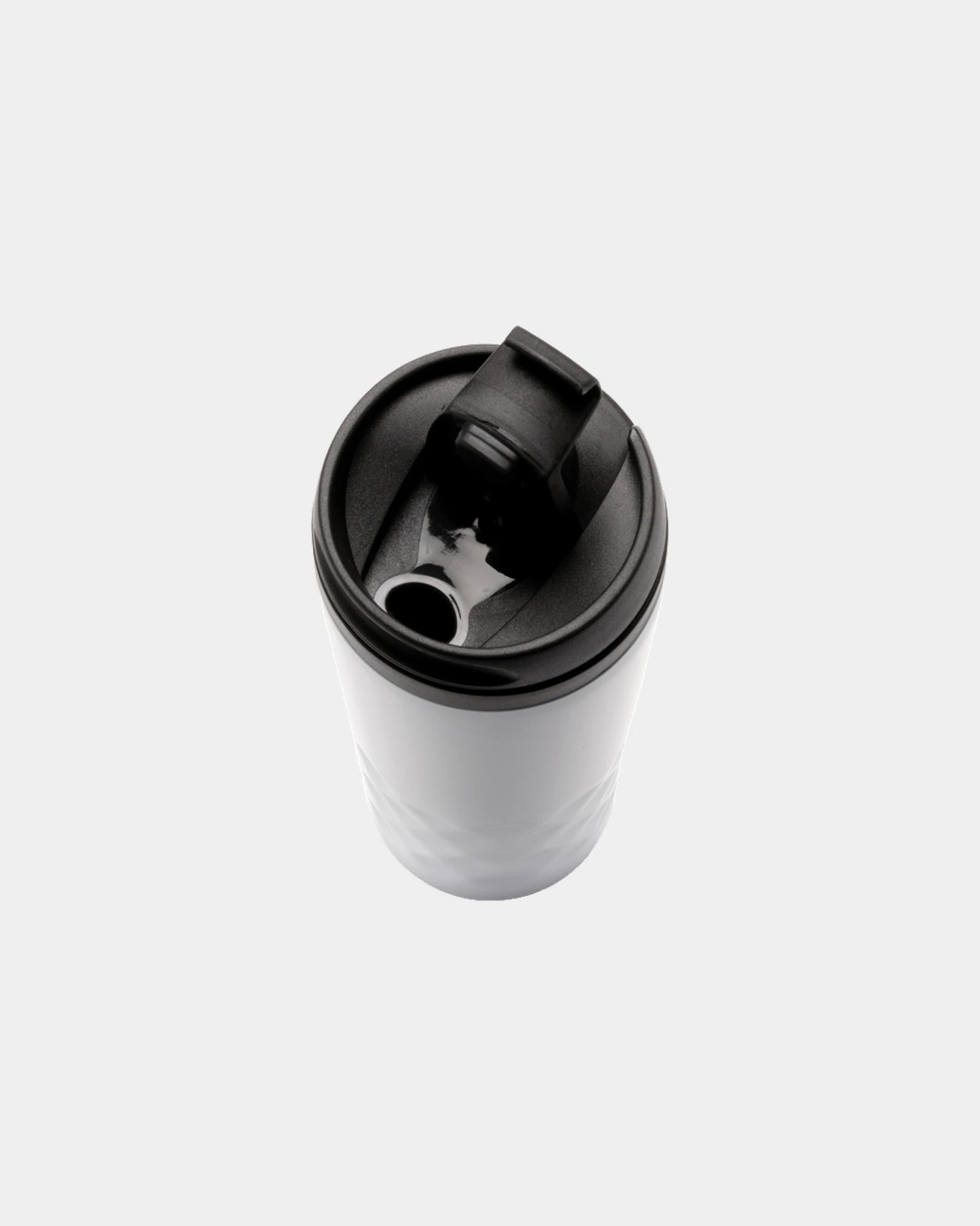 Kubek geometryczny ze stali nierdzewnej 300 ml z nadrukiem