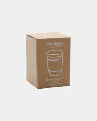Szklanka borokrzemowa 360 ml z pokrywką Ukiyo z nadrukiem