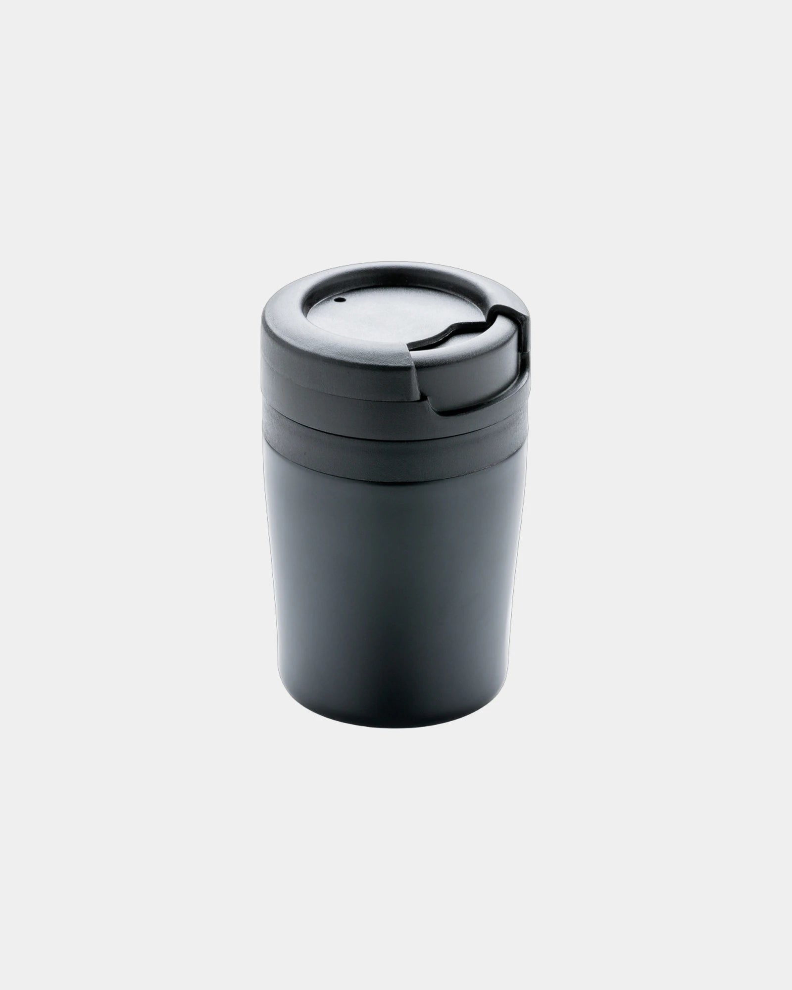 Kubek ze stali nierdzewnej 160 ml Coffee to go z nadrukiem - Czarny
