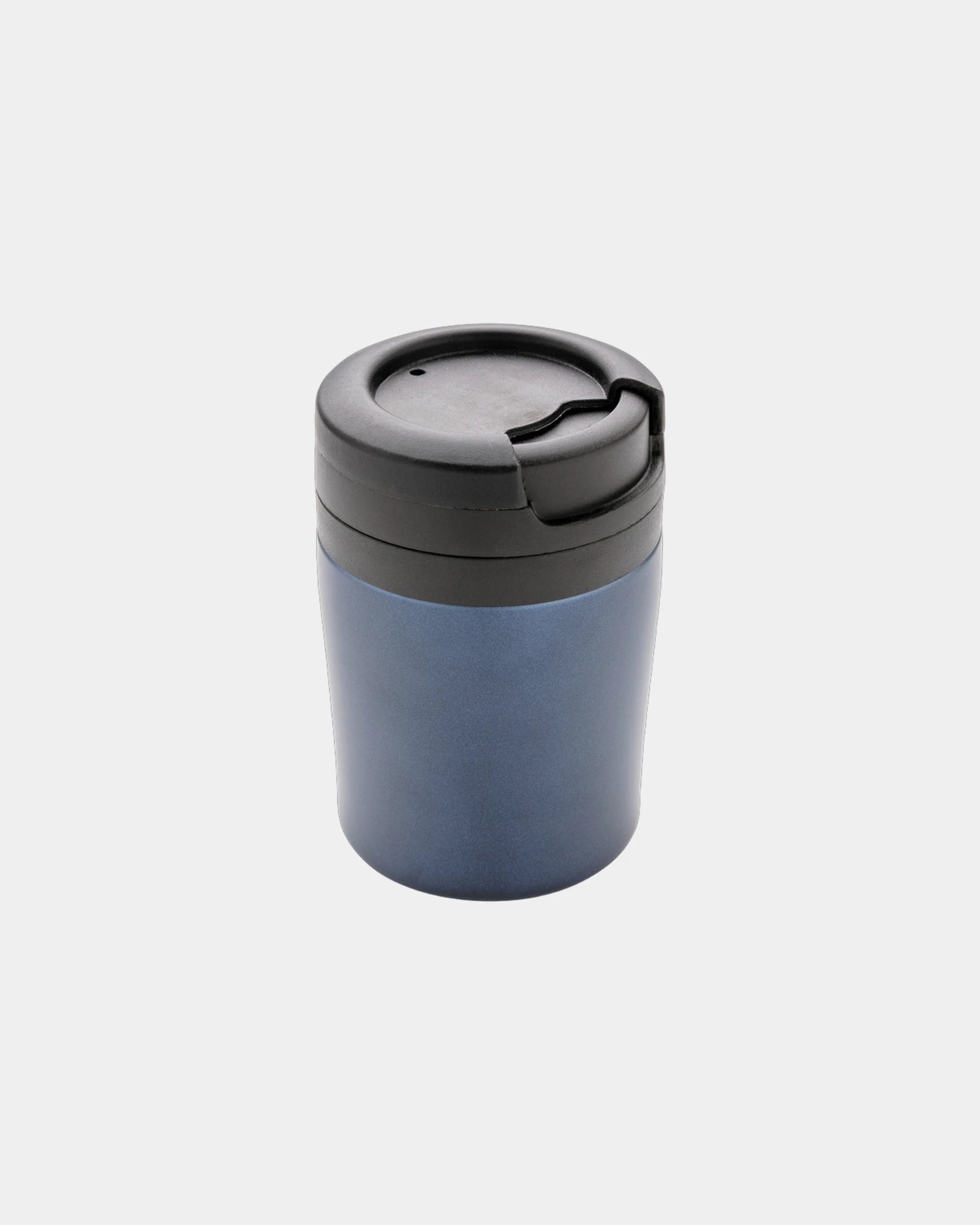 Kubek ze stali nierdzewnej 160 ml Coffee to go z nadrukiem - Niebieski