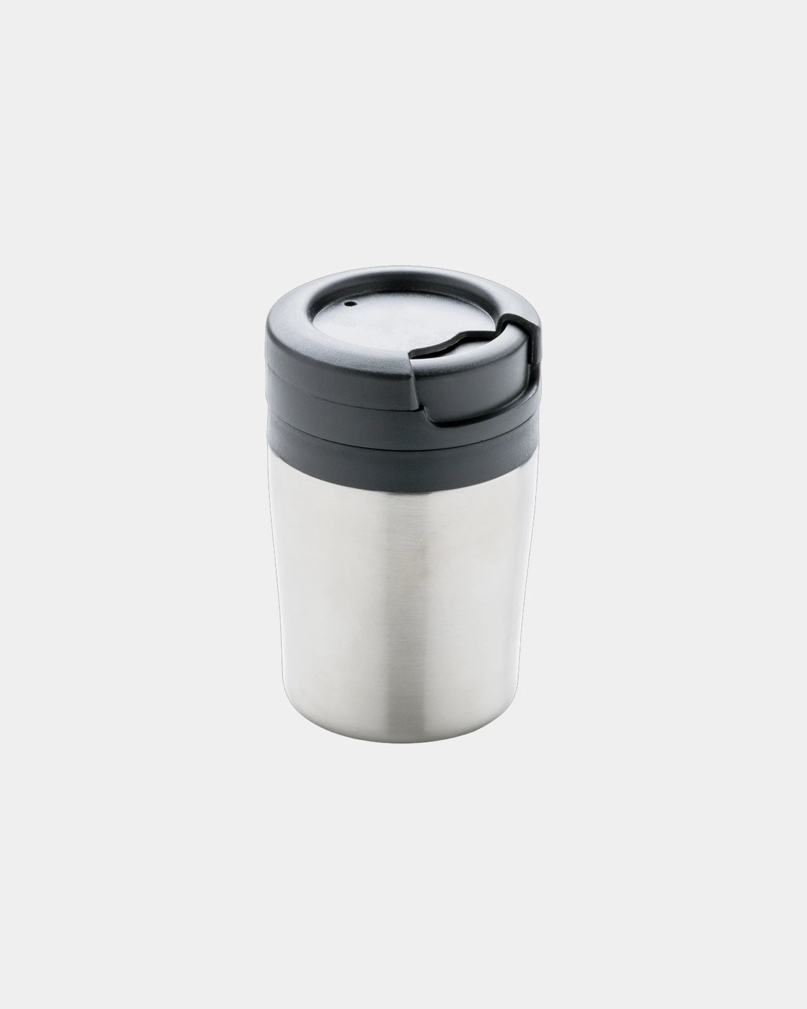 Kubek ze stali nierdzewnej 160 ml Coffee to go z nadrukiem - Srebrny
