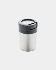 Kubek ze stali nierdzewnej 160 ml Coffee to go z nadrukiem - Srebrny