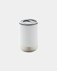 Kubek ze stali nierdzewnej z recyklingu 360 ml z nadrukiem - Biały