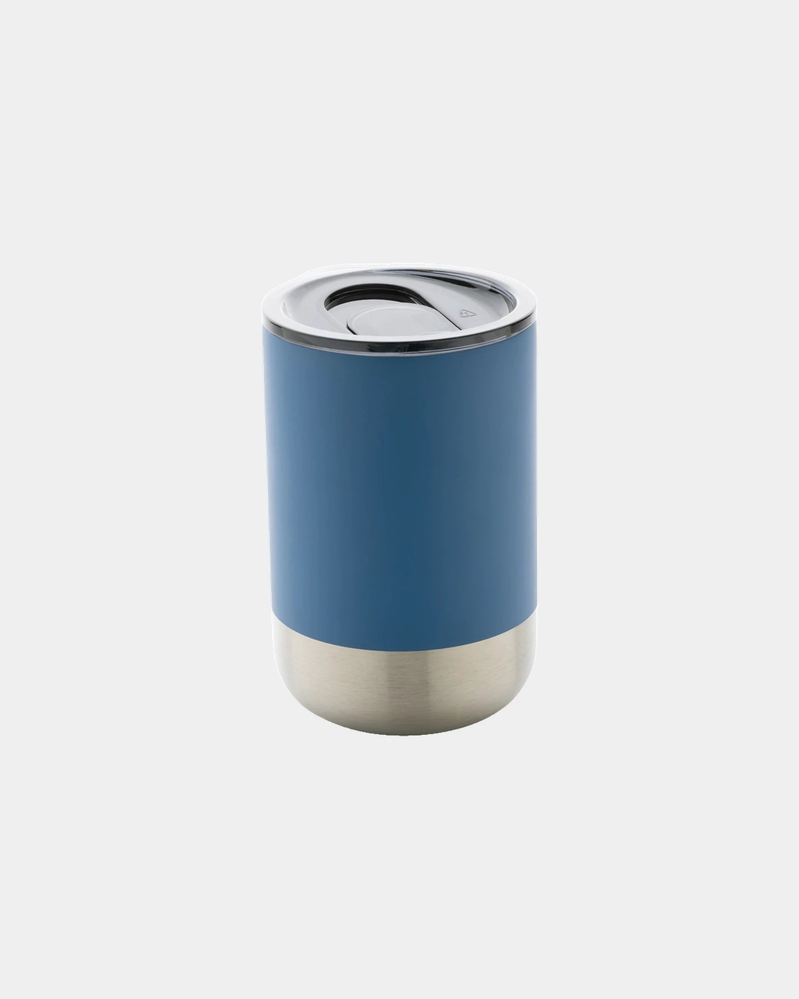 Kubek ze stali nierdzewnej z recyklingu 360 ml z nadrukiem - Niebieski