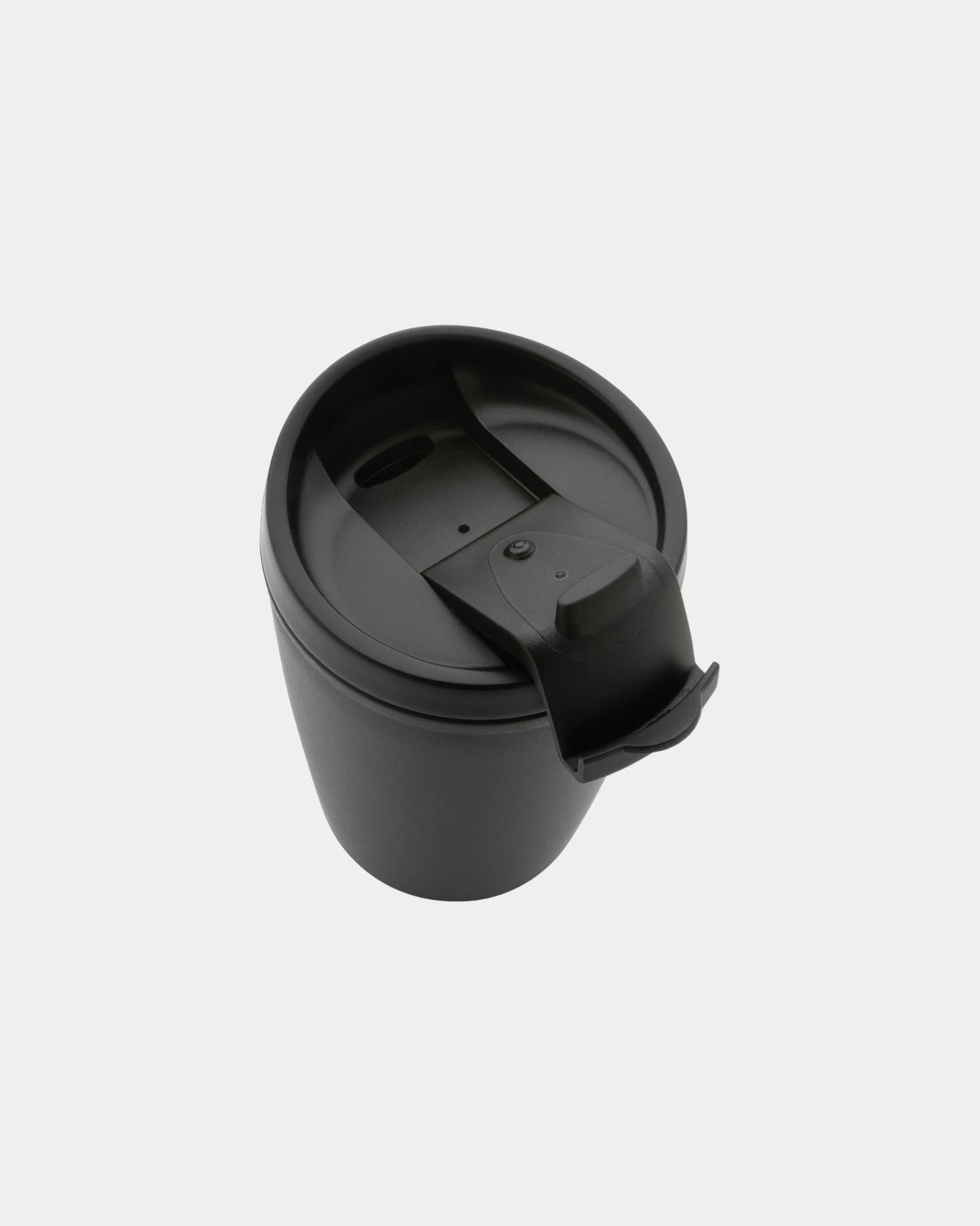 Kubek z PP z recyklingu GRS 300 ml z wieczkiem z nadrukiem - 3