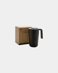 Kubek ze stali nierdzewnej i PP z recyklingu GRS 480 ml z nadrukiem - 1