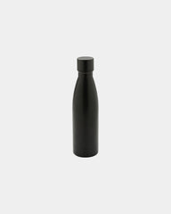 Butelka termiczna ze stali nierdzewnej z recyklingu 500 ml z nadrukiem - Czarny