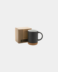 Kubek ceramiczny 280 ml z podstawą korkową z nadrukiem