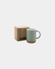 Kubek ceramiczny 280 ml z podstawą korkową z nadrukiem
