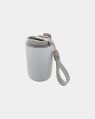 Kubek termiczny ze stali nierdzewnej z recyklingu 380 ml Cuppa z nadrukiem - Biały