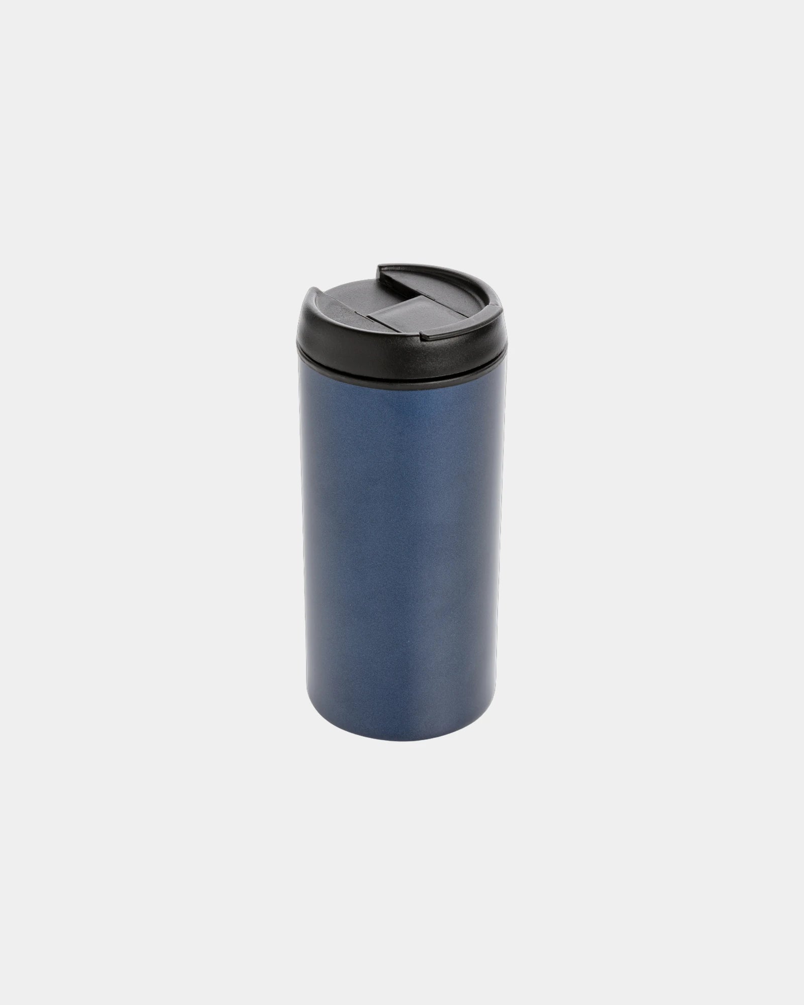 Kubek ze stali nierdzewnej z recyklingu 300 ml z nadrukiem - Niebieski