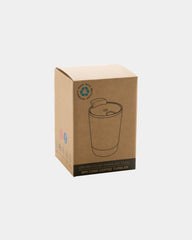 Kubek do kawy korkowy ze stali nierdzewnej 300 ml z nadrukiem